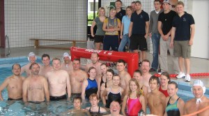 Teilnehmerfeld des 1. Vorhaller Aquaball-Turniers