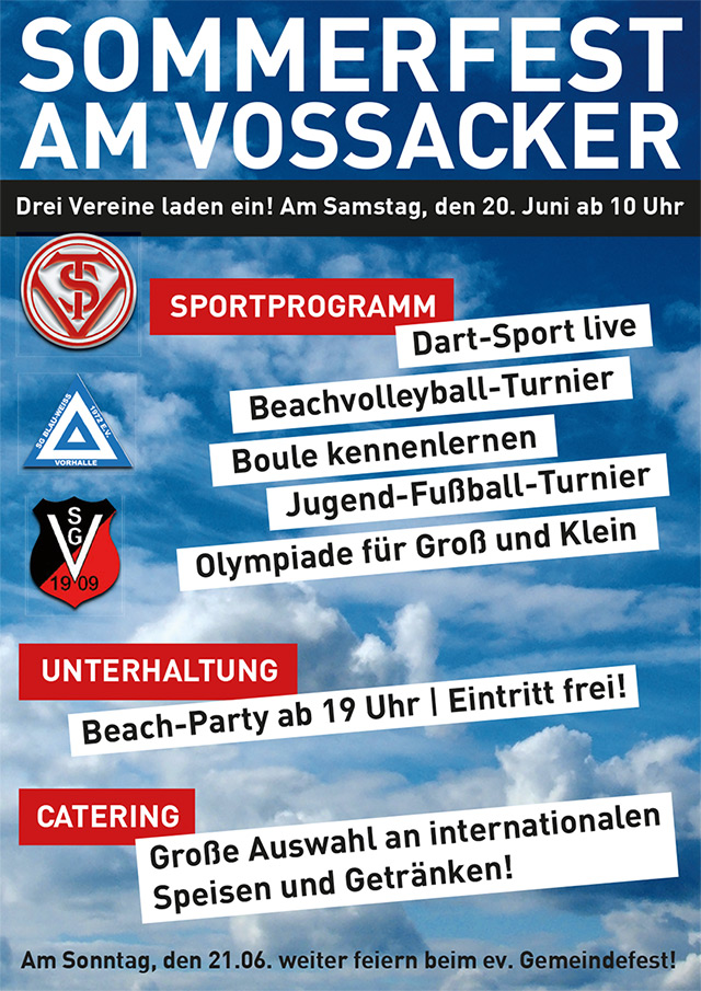 Plakat Sommerfest 2015