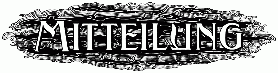 Mitteilung
